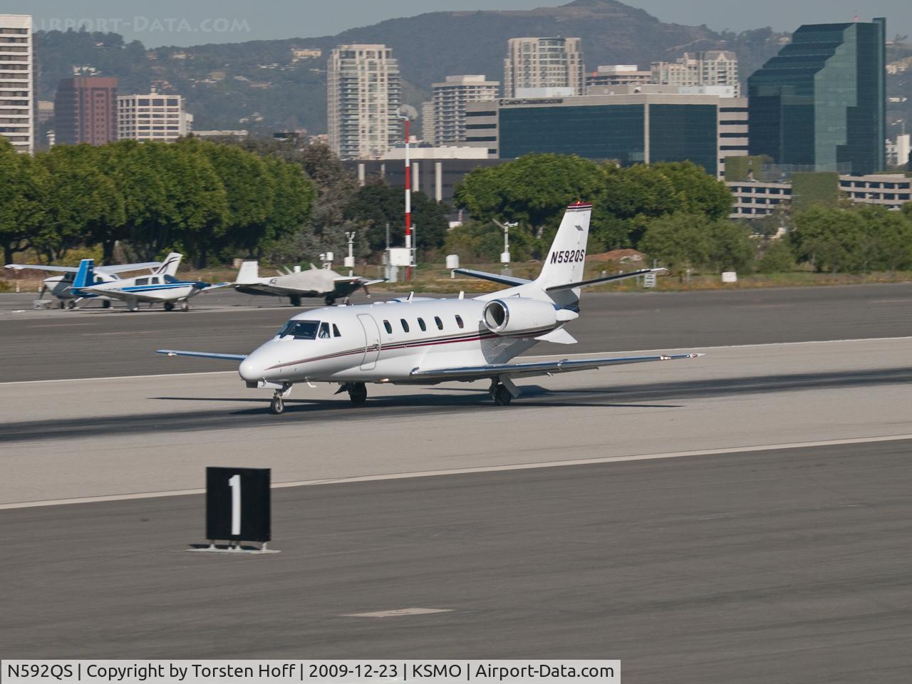 N592QS, 2007 Cessna 560XL Citation XLS C/N 560-5706, N592QS departing from RWY 21
