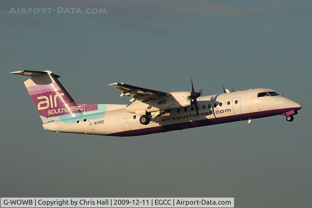 G-WOWB, 1992 De Havilland Canada DHC-8-311 Dash 8 C/N 334, Air Southwest
