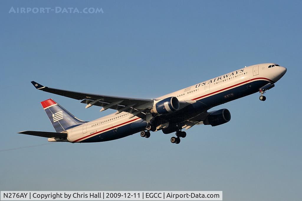 N276AY, 2000 Airbus A330-323 C/N 375, US Airways