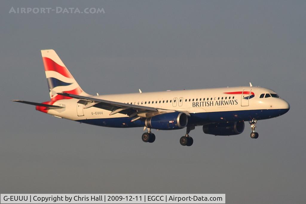 G-EUUU, 2008 Airbus A320-232 C/N 3351, British Airways