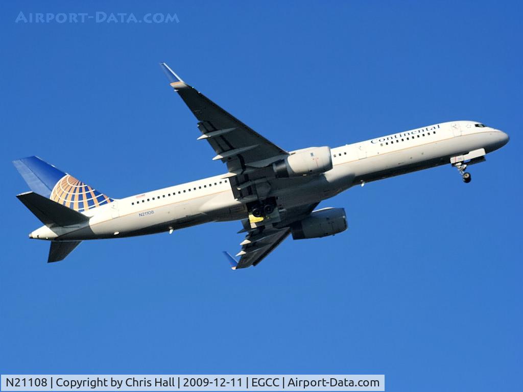 N21108, 1994 Boeing 757-224 C/N 27298, Continental Airlines