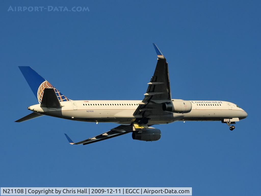N21108, 1994 Boeing 757-224 C/N 27298, Continental Airlines