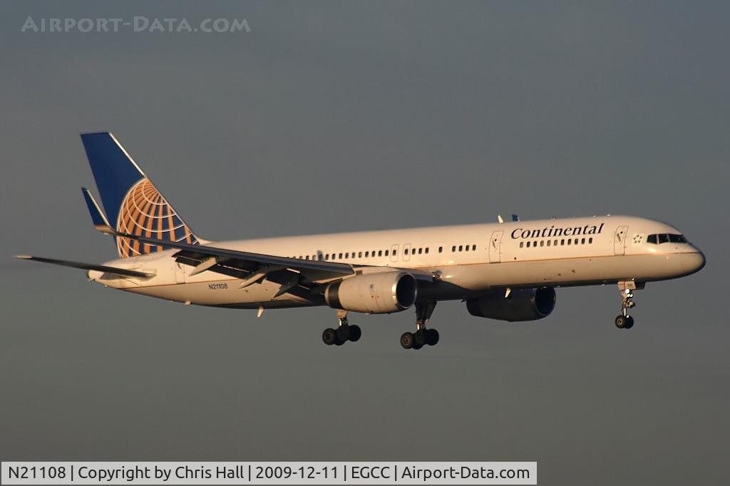 N21108, 1994 Boeing 757-224 C/N 27298, Continental Airlines