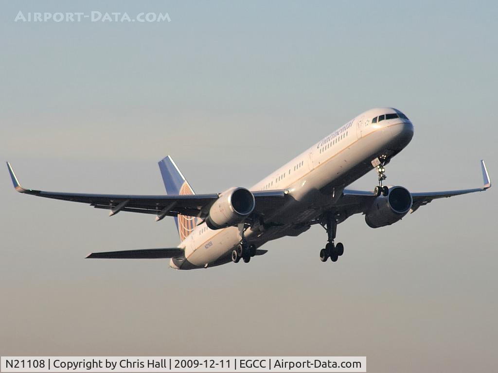N21108, 1994 Boeing 757-224 C/N 27298, Continental Airlines