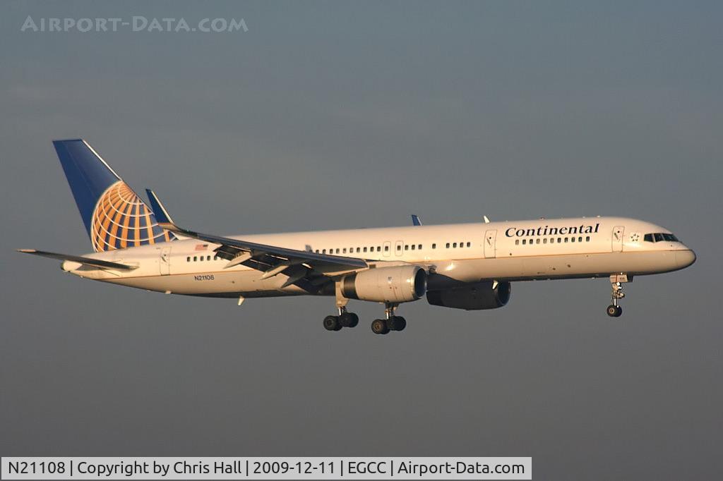 N21108, 1994 Boeing 757-224 C/N 27298, Continental Airlines