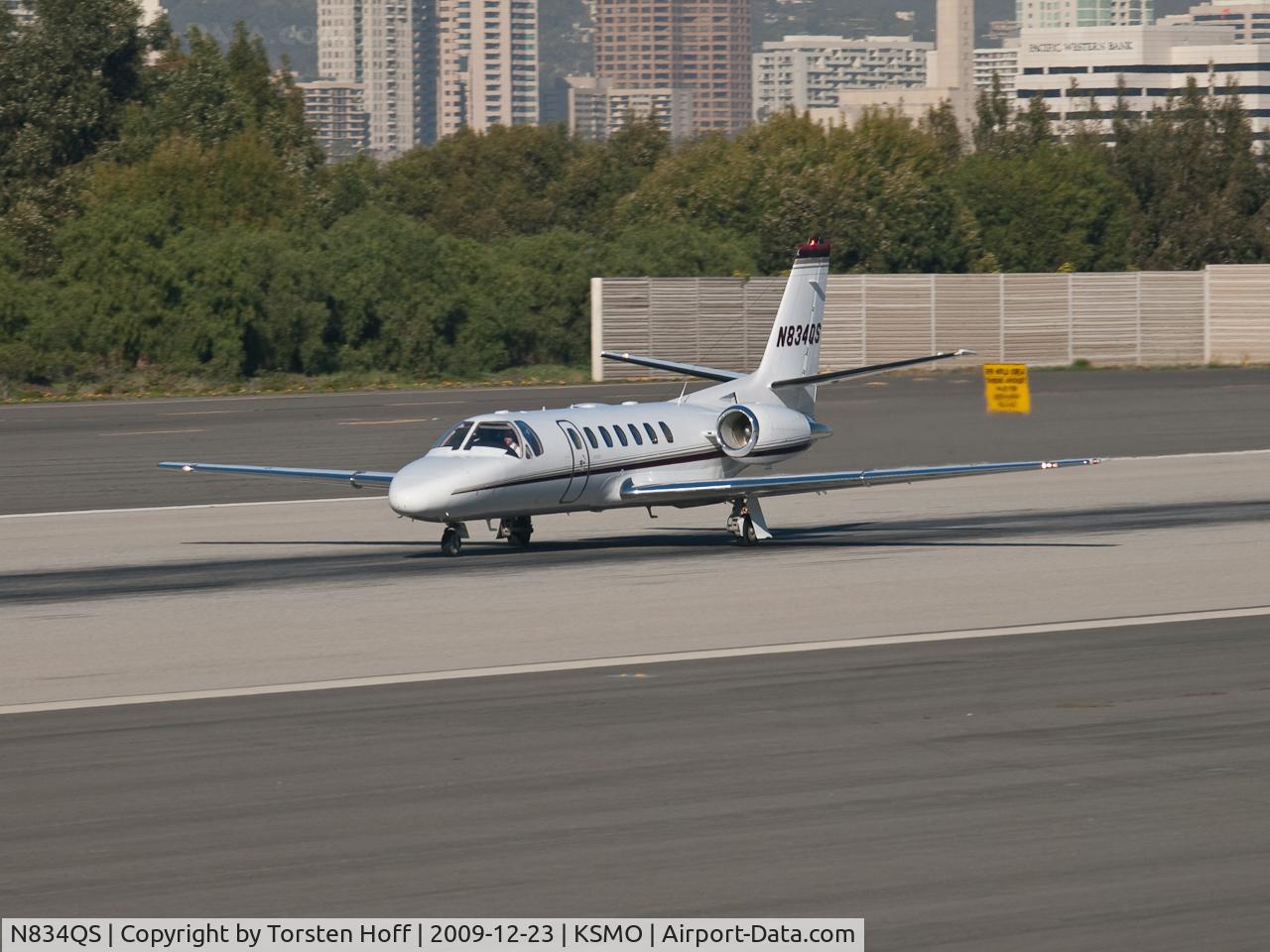N834QS, 2004 Cessna 560 Citation Encore C/N 560-0669, N834QS departing from RWY 21