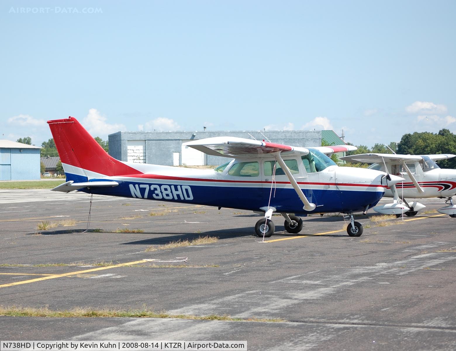 N738HD, 1977 Cessna 172N C/N 17269982, Technically I was at Bolton to see a B-17, a B-24, and a P-51, but that's not going to stop me!