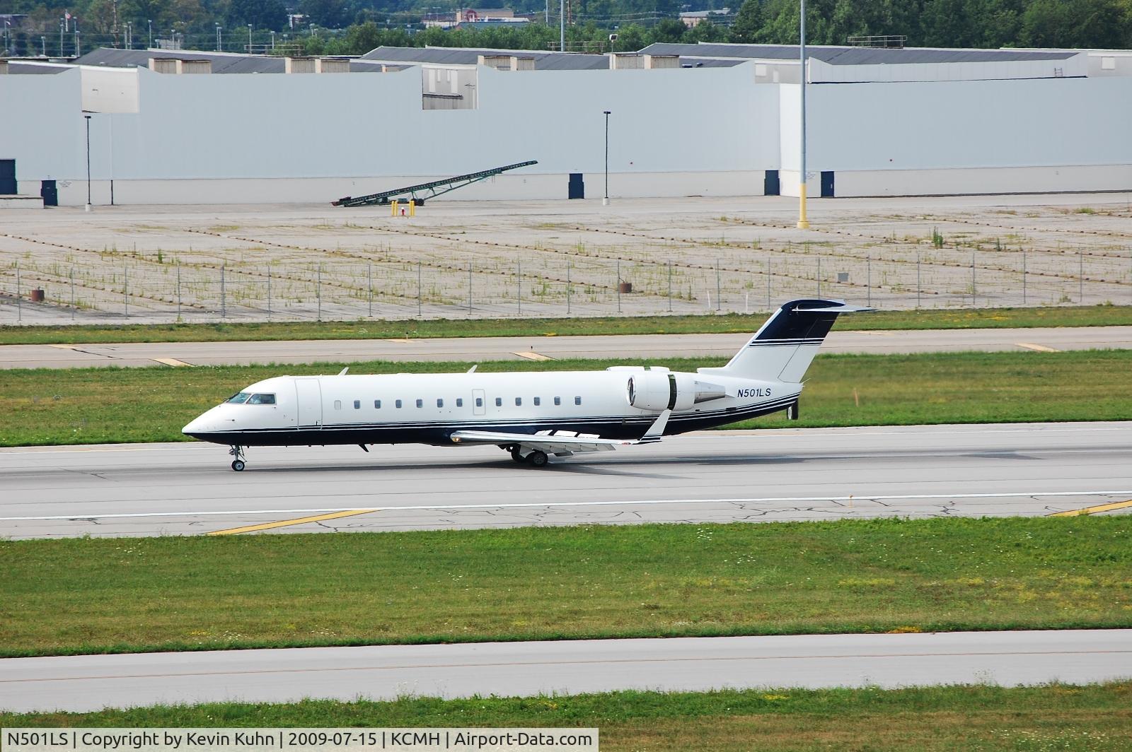 N501LS, 2001 Bombardier CRJ-200ER (CL-600-2B19) C/N 7584, A rather unique CRJ-200ER Business Jet
