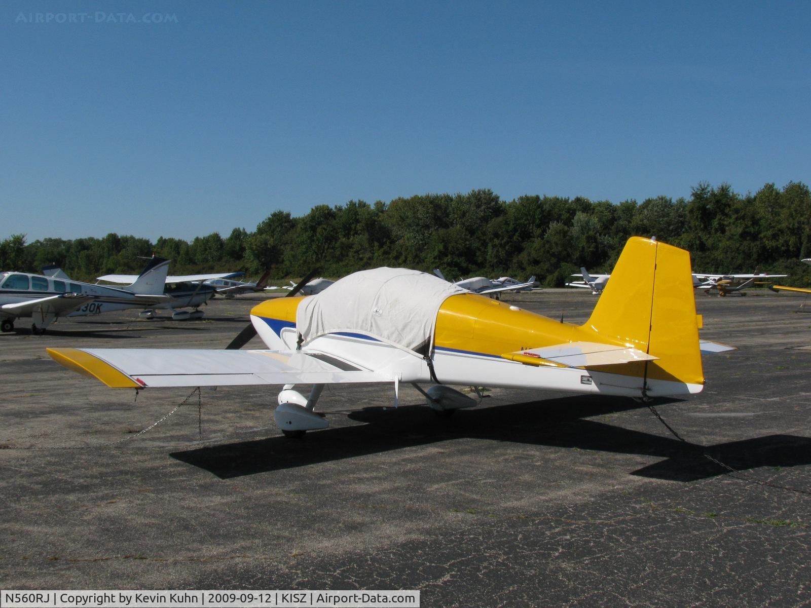 N560RJ, 1993 Vans RV-6A C/N 7637, A sunny day at Blue Ash