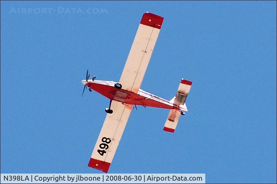 N398LA, 2007 Air Tractor Inc AT-802A C/N 802A-0263, N398LA in the air over Mojave, CA