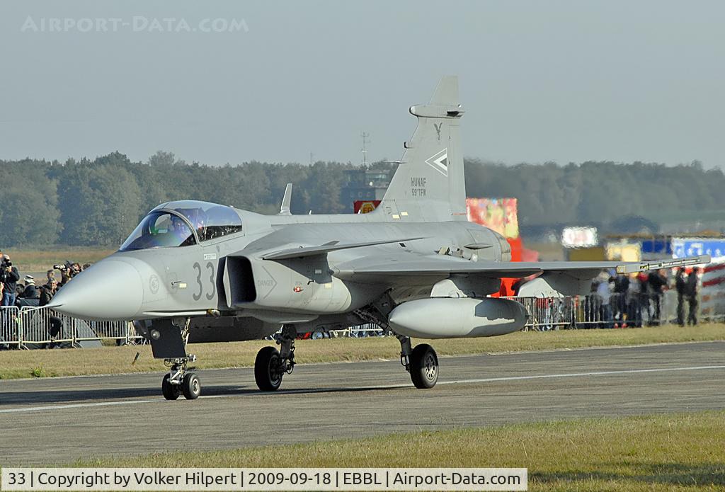 33, 2006 Saab JAS-39C Gripen C/N 39304, Tiger Meet