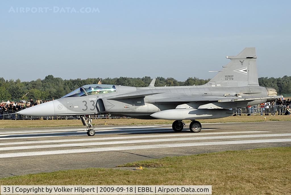 33, 2006 Saab JAS-39C Gripen C/N 39304, Tiger Meet