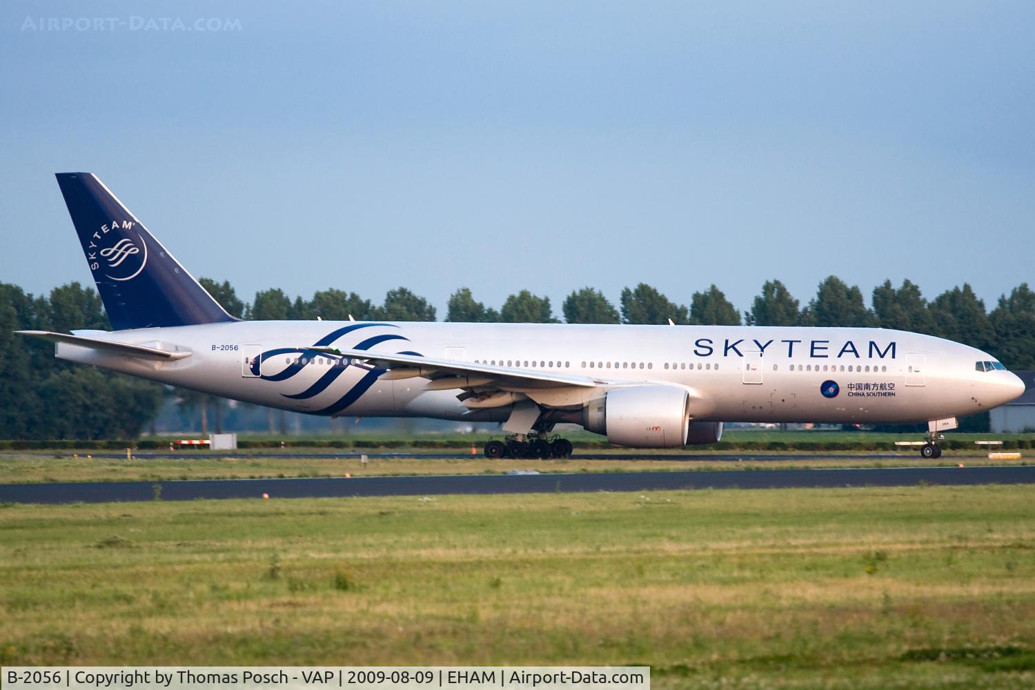 B-2056, 1997 Boeing 777-21B/ER C/N 27525, China Southern Airlines