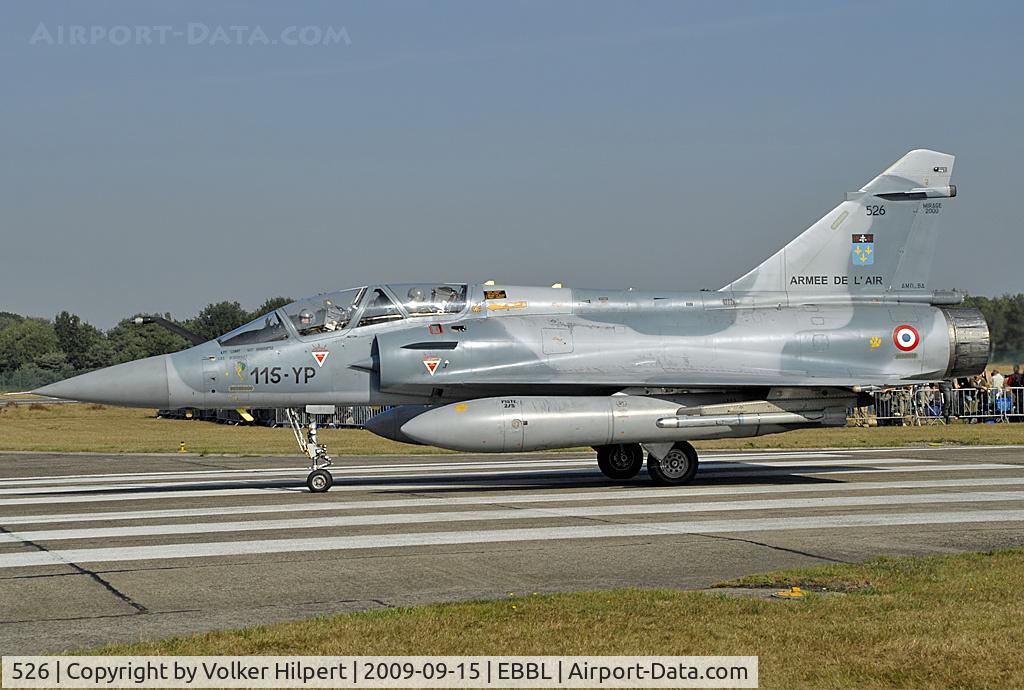 526, Dassault Mirage 2000B C/N 407, Tiger Meet