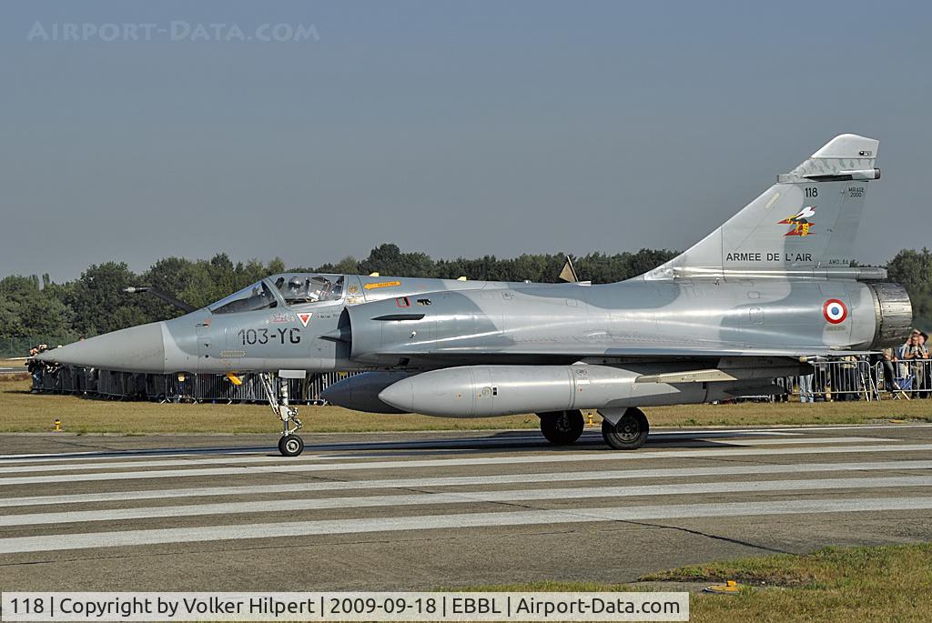 118, Dassault Mirage 2000C C/N 385, Tiger Meet