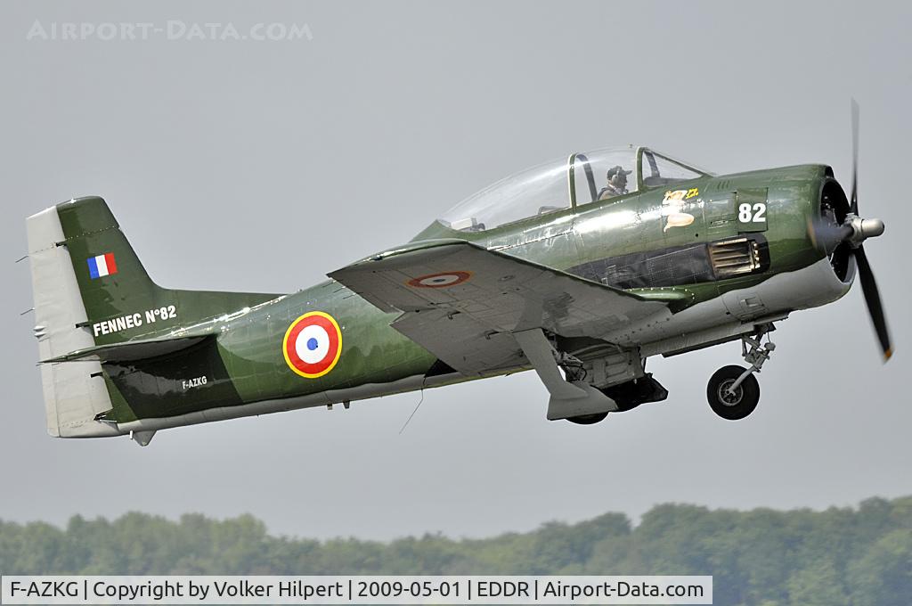 F-AZKG, 1951 North American T-28A Fennec C/N 174-111, at scn
