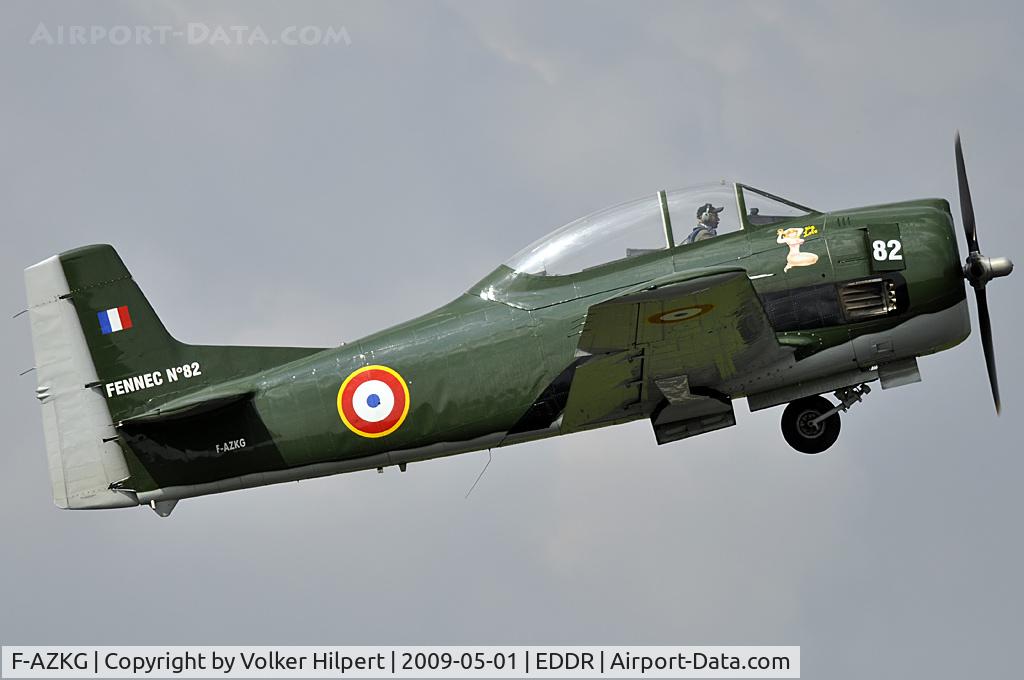 F-AZKG, 1951 North American T-28A Fennec C/N 174-111, at scn