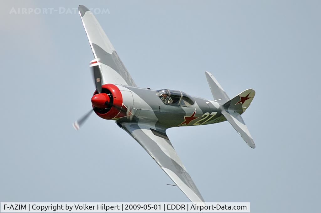 F-AZIM, Yakovlev Yak-3UTI-PW C/N 9/04623, at scn