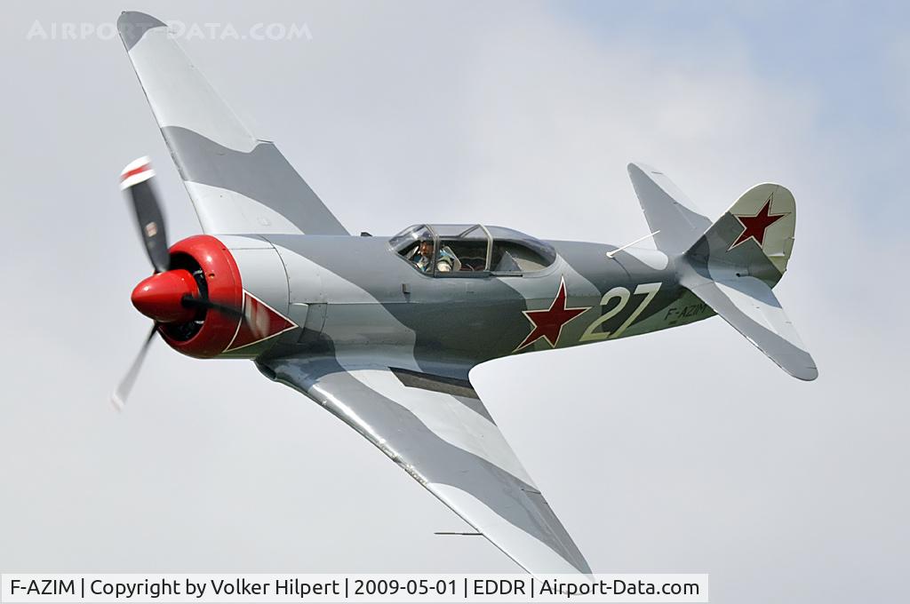 F-AZIM, Yakovlev Yak-3UTI-PW C/N 9/04623, at scn