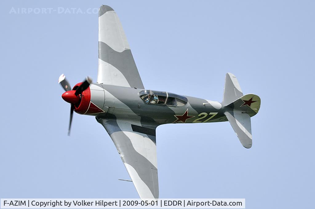 F-AZIM, Yakovlev Yak-3UTI-PW C/N 9/04623, at scn