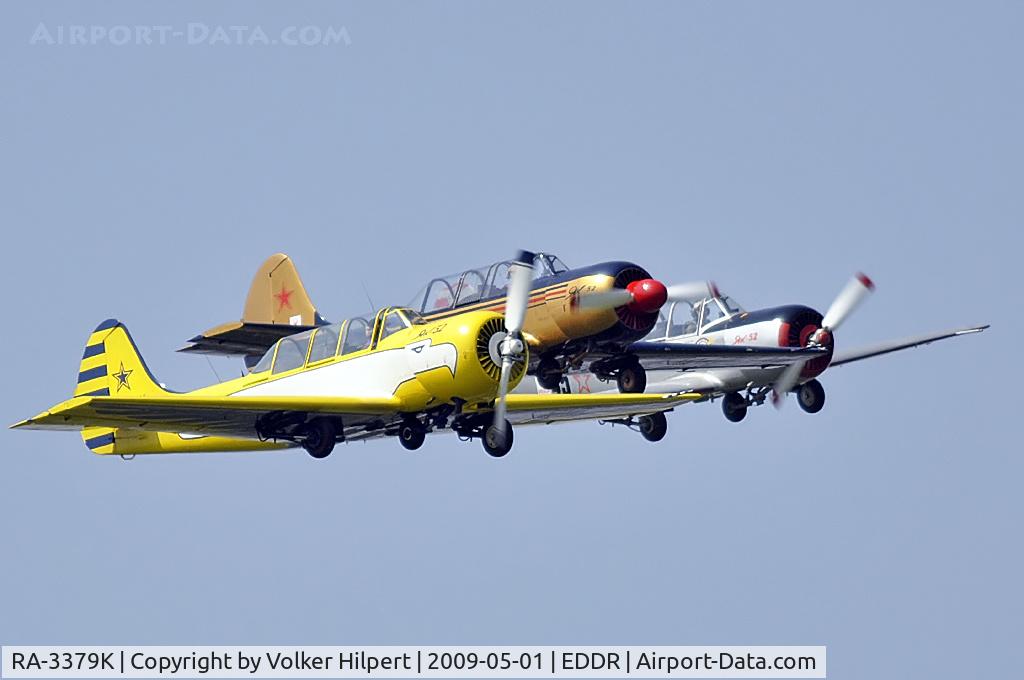 RA-3379K, 1985 Yakovlev Yak-52 C/N 855908, at scn