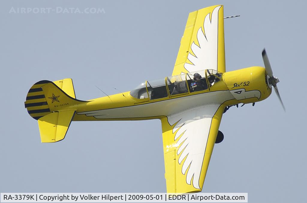 RA-3379K, 1985 Yakovlev Yak-52 C/N 855908, at scn