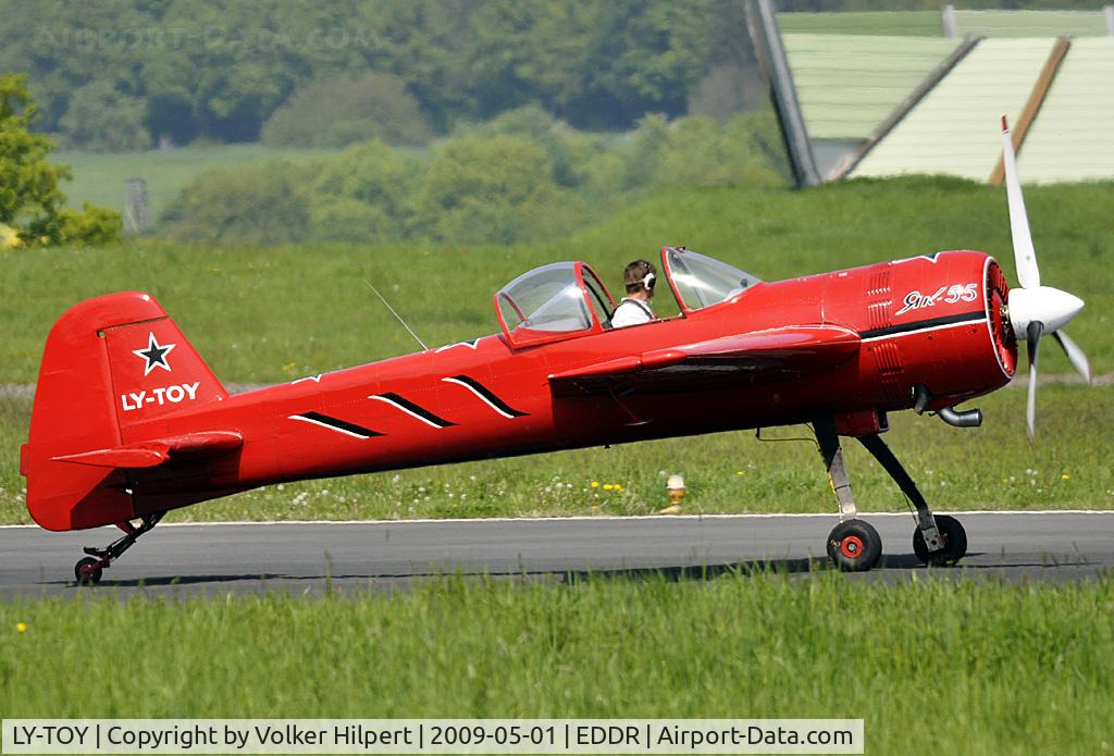 LY-TOY, Yakovlev Yak-55 C/N 901105, at scn