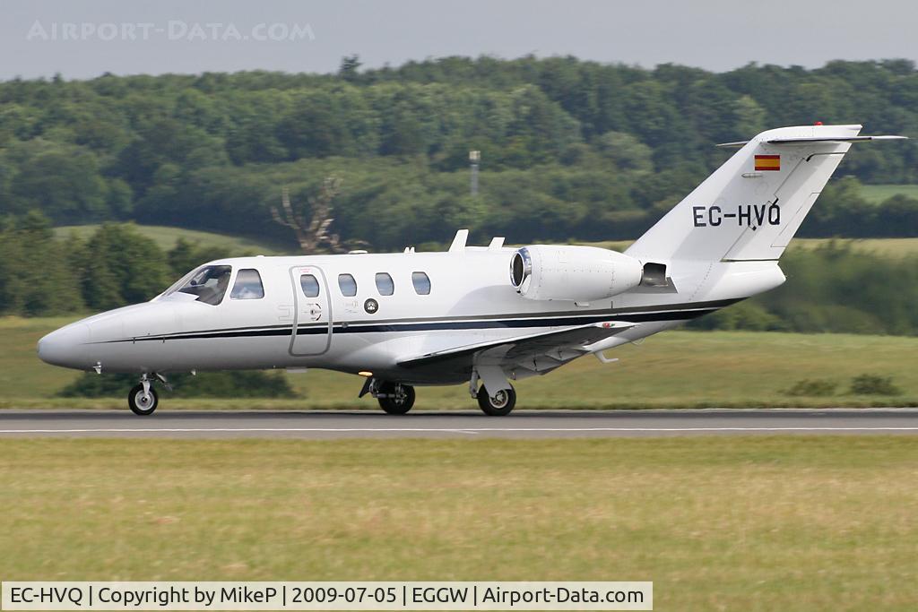 EC-HVQ, 2001 Cessna 525 Citation CJ1 C/N 525-0436, Departure on Runway 26.