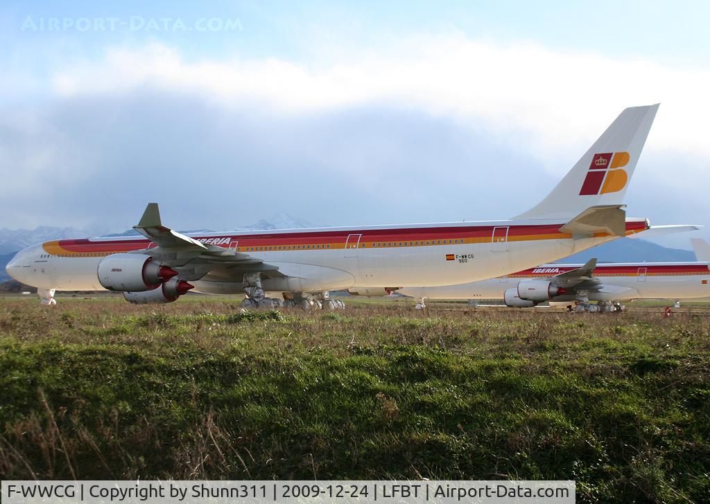 F-WWCG, 2009 Airbus A340-642X C/N 960, C/n 960 - Stored...
