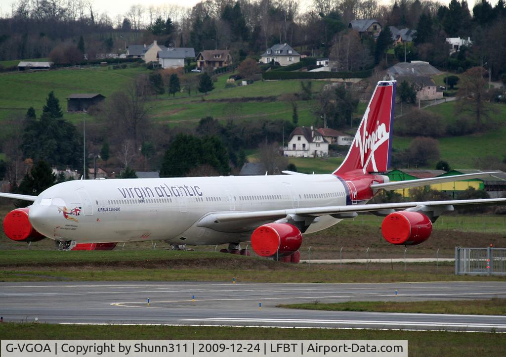 G-VGOA, 2001 Airbus A340-642 C/N 371, Stored...