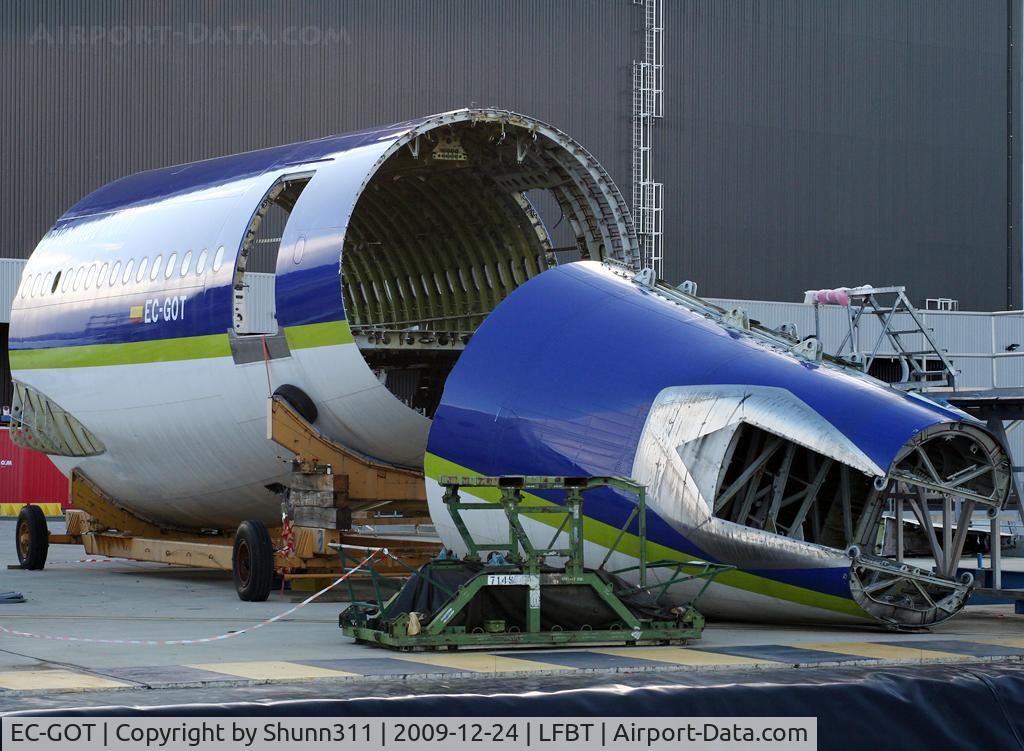 EC-GOT, 1988 Airbus A310-324 C/N 455, Scrapped...