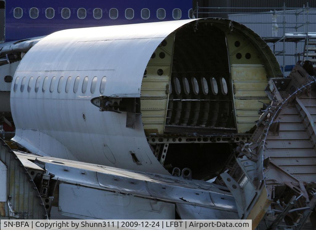 5N-BFA, 1981 Douglas DC-9-31 C/N 48142, Scrapped... Ex. LFMP