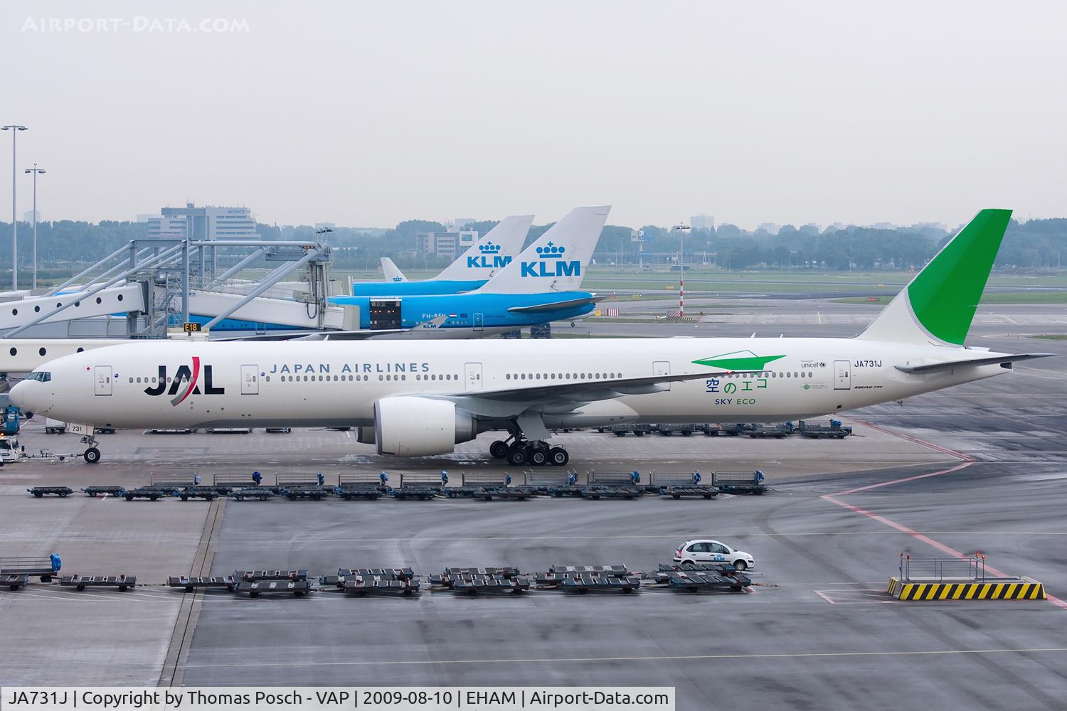 JA731J, 2003 Boeing 777-346/ER C/N 32431, Japan Airlines - JAL