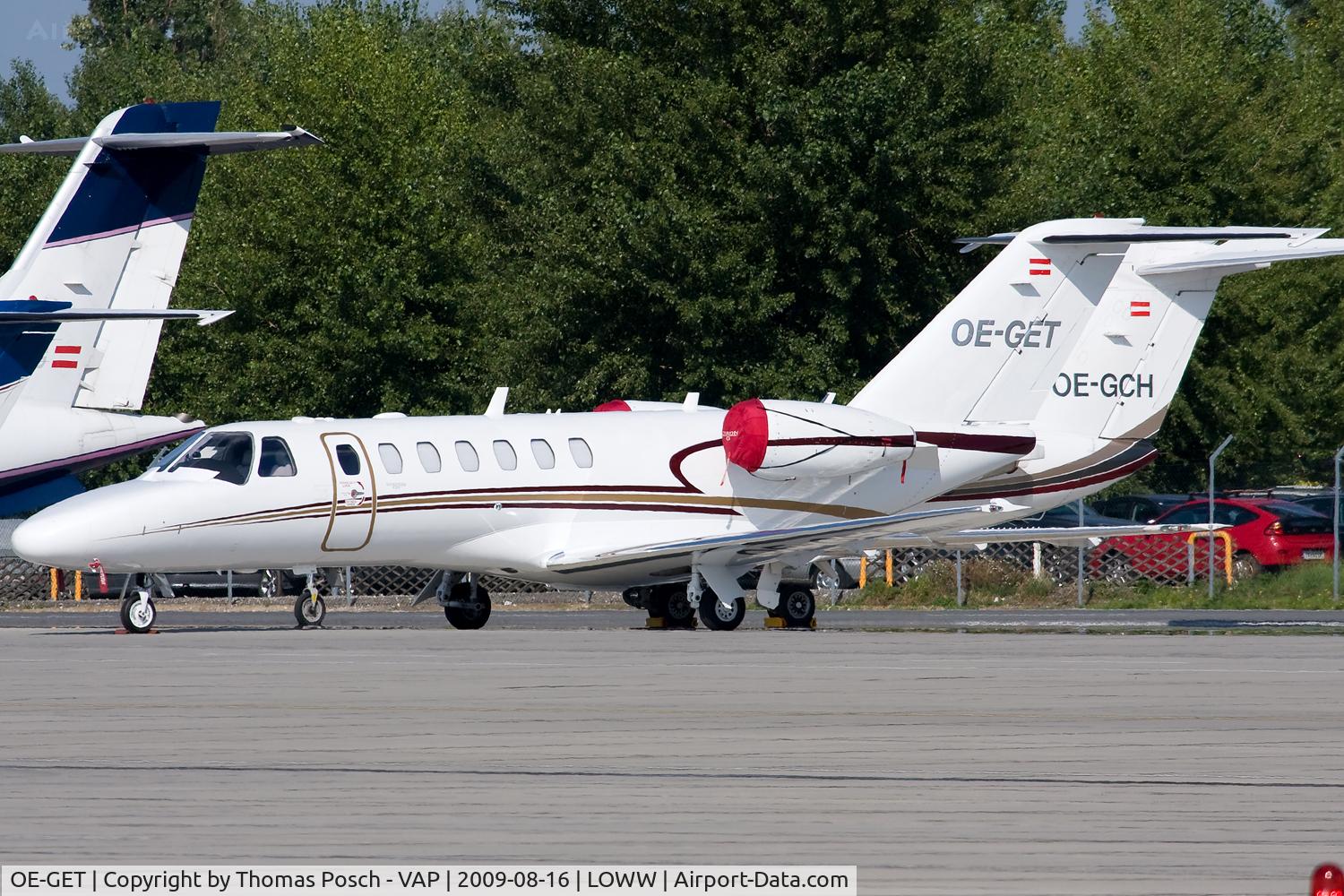 OE-GET, 2008 Cessna 525B CitationJet CJ3 C/N 525B-0277, Airlink Luftverkehr