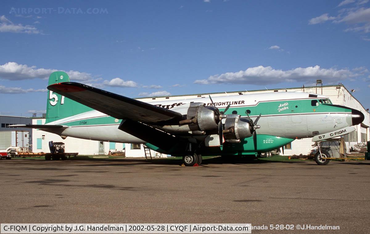 C-FIQM, 1943 Douglas C-54G-DC Skymaster C/N 36088, DC-4/C-54 at Red Deer