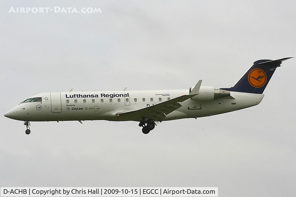 D-ACHB, 2000 Canadair CRJ-200LR (CL-600-2B19) C/N 7391, Lufthansa Regional operated by CityLine