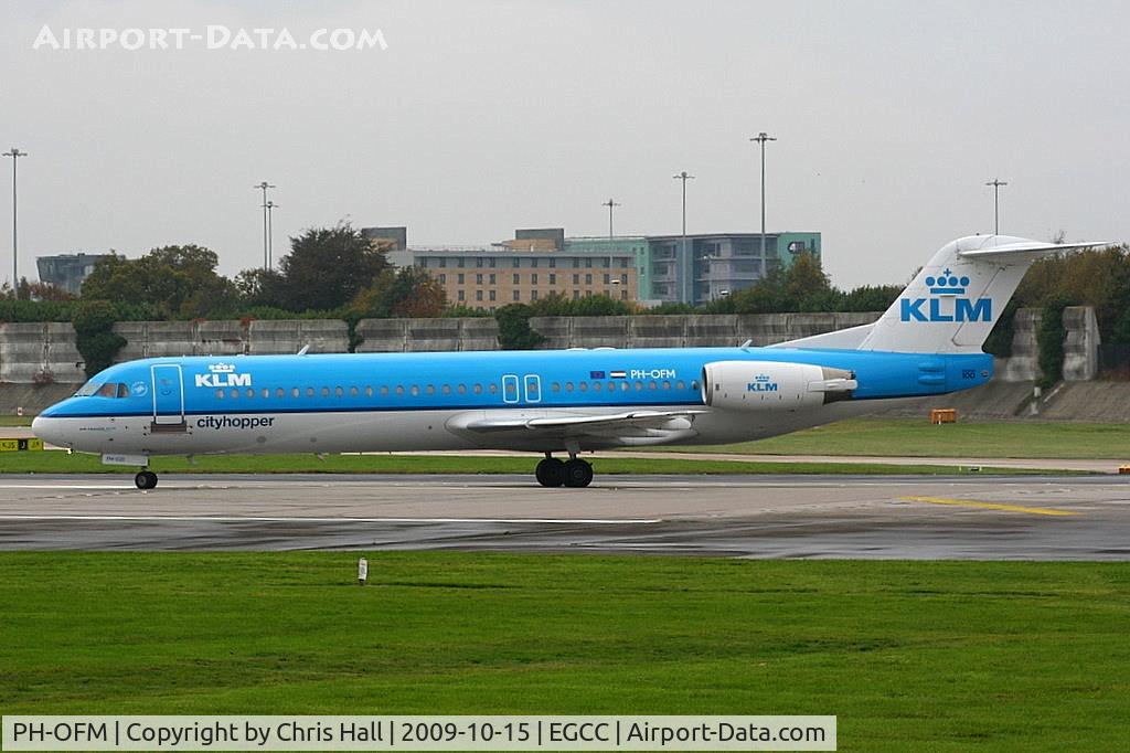 PH-OFM, 1993 Fokker 100 (F-28-0100) C/N 11475, KLM cityhopper
