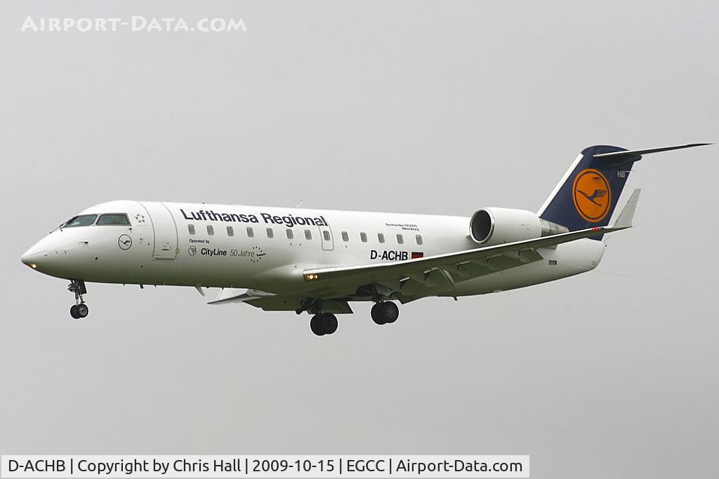 D-ACHB, 2000 Canadair CRJ-200LR (CL-600-2B19) C/N 7391, Lufthansa Regional operated by CityLine