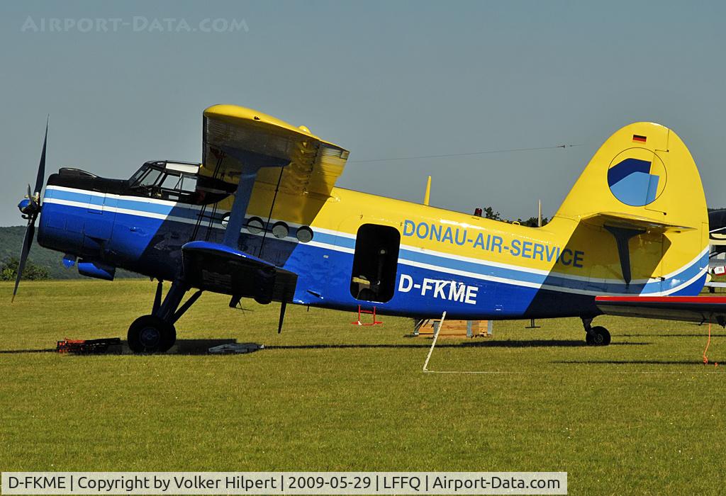 D-FKME, 1957 Antonov An-2 C/N 1G17805, at lffq