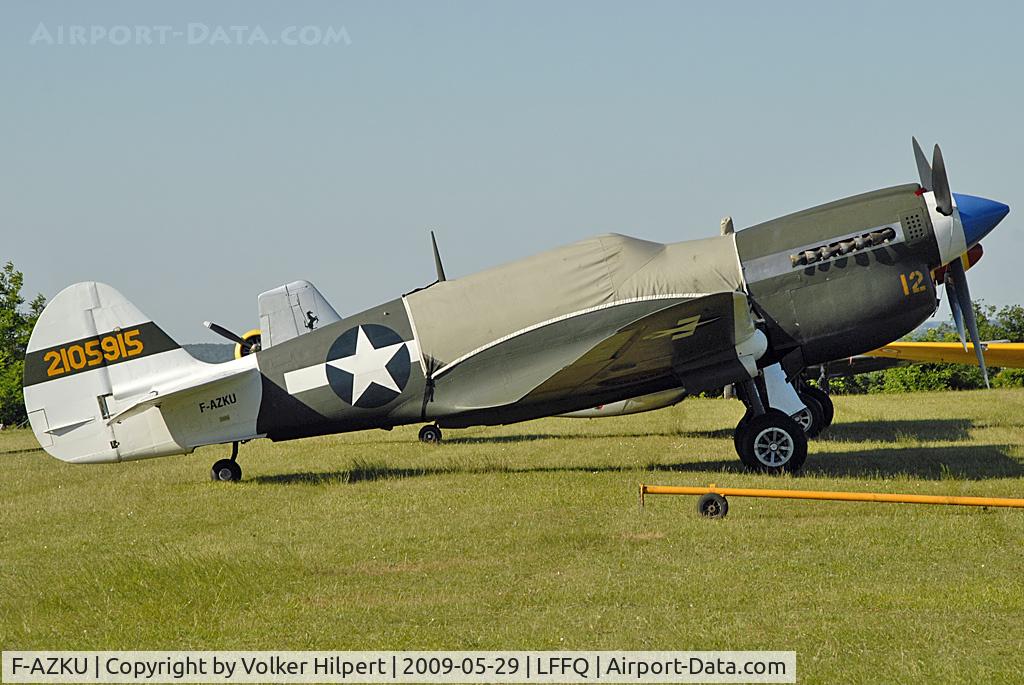 F-AZKU, 1942 Curtiss P-40N Warhawk C/N 29677, at lffq