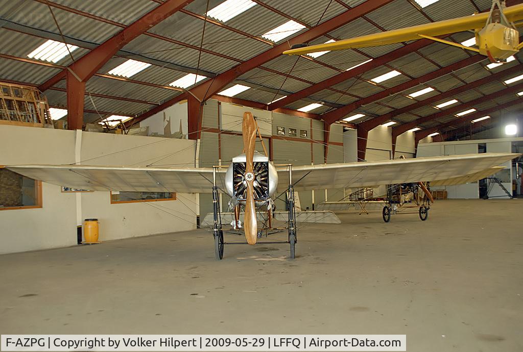 F-AZPG, Bleriot XI-2 Replica C/N SA-29, at lffq