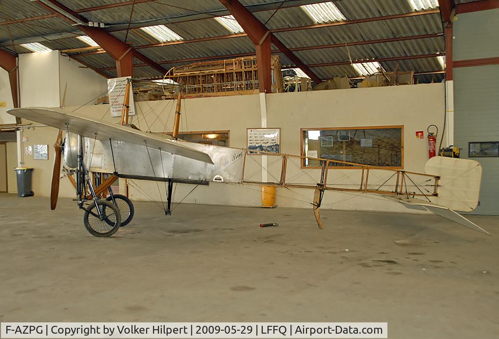 F-AZPG, Bleriot XI-2 Replica C/N SA-29, at lffq