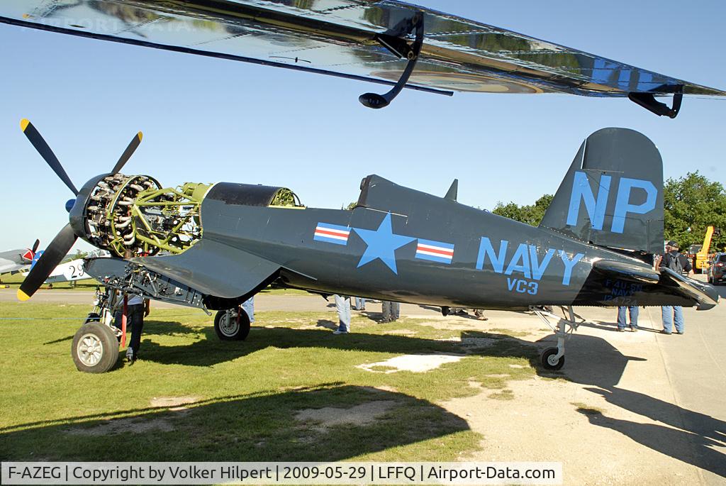 F-AZEG, 1944 Vought F4U-5NL Corsair C/N 124-724, at lffq