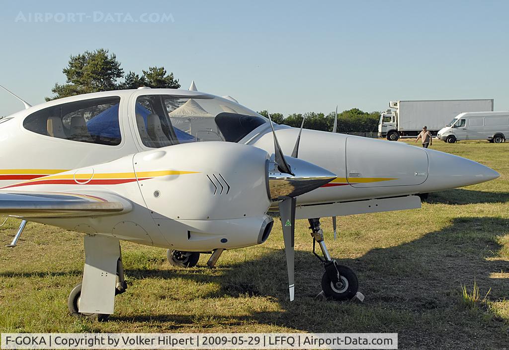 F-GOKA, Diamond DA-42 Twin Star C/N 42.065, at lffq