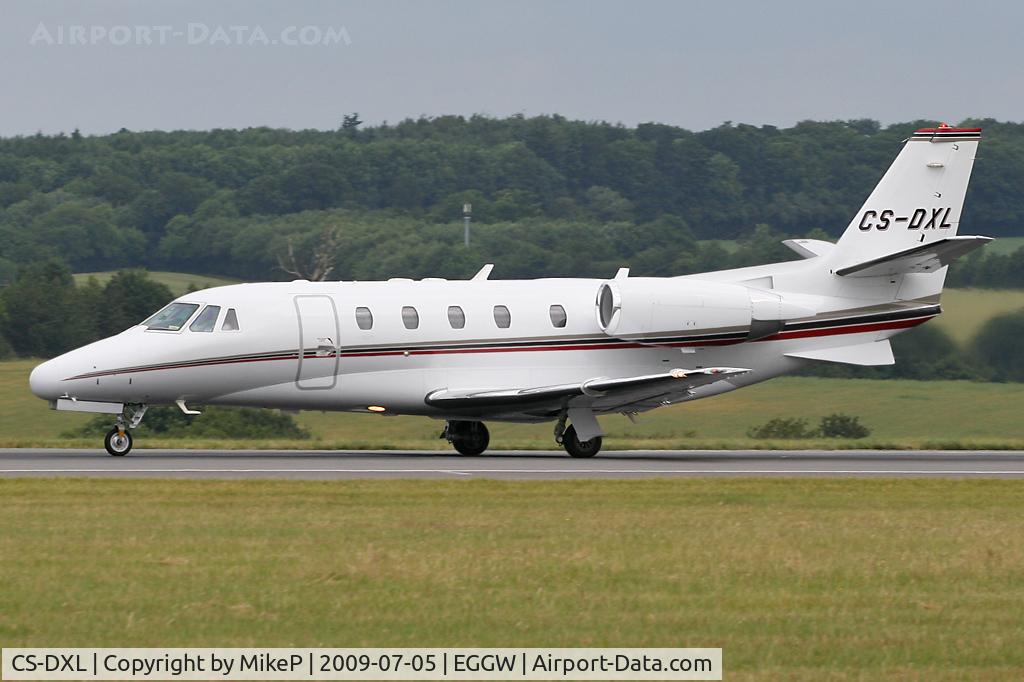 CS-DXL, 2006 Cessna 560XL Citation Excel C/N 560-5640, Rolling down Runway 26.