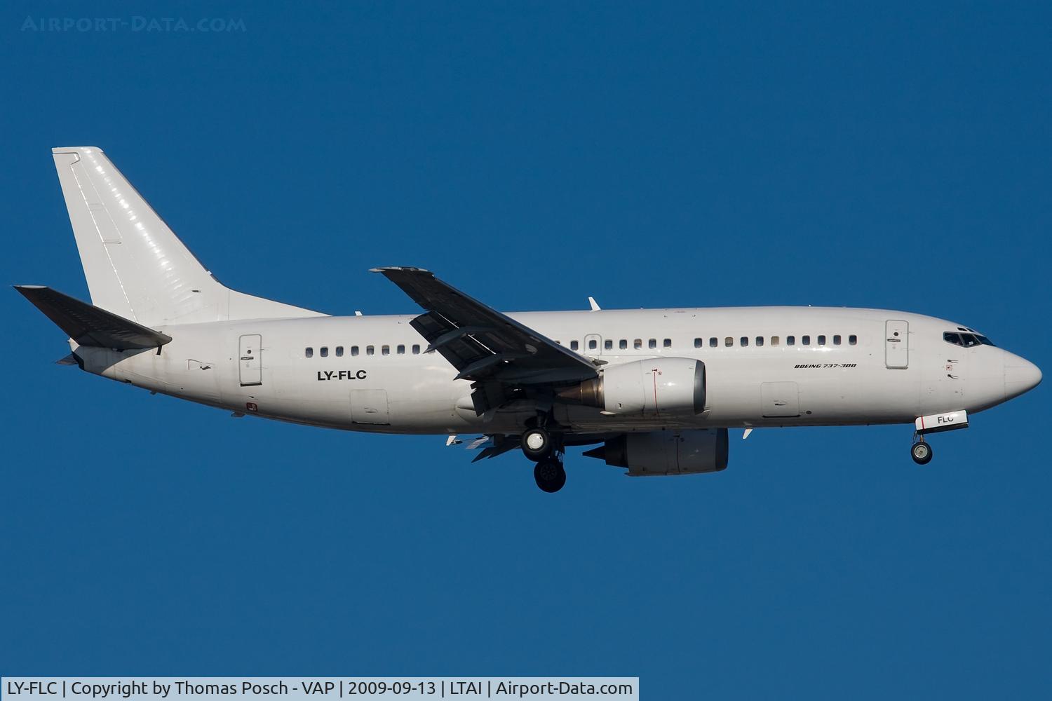 LY-FLC, 1997 Boeing 737-31S C/N 29055, FlyLAL Charters