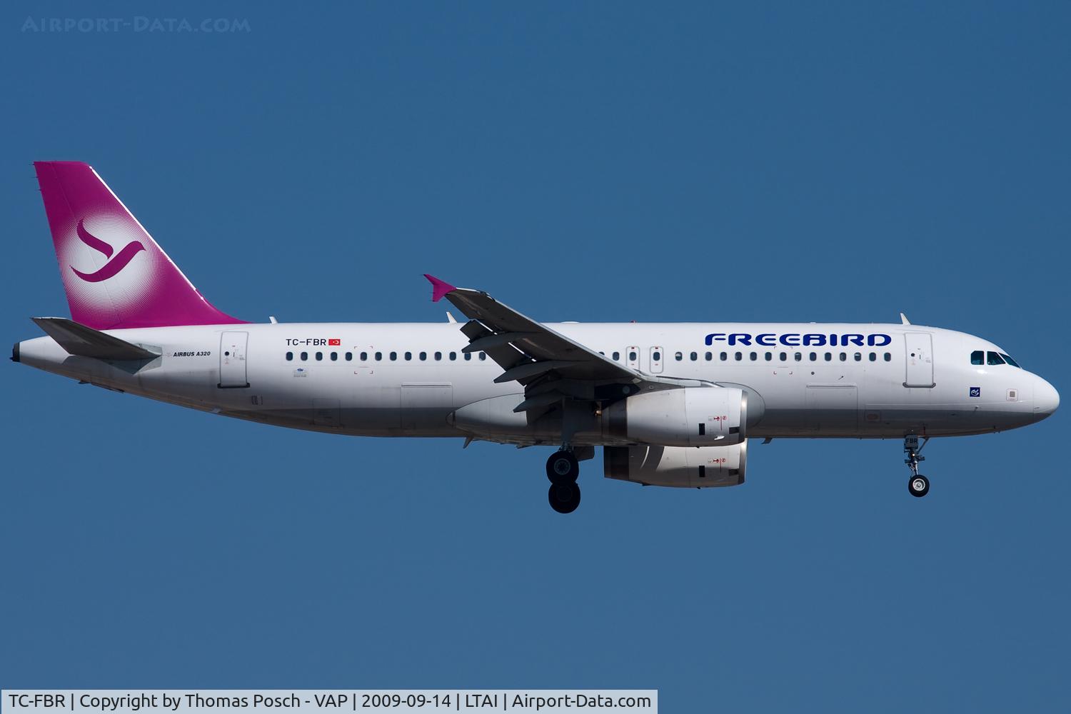 TC-FBR, 2005 Airbus A320-232 C/N 2524, Freebird Airlines