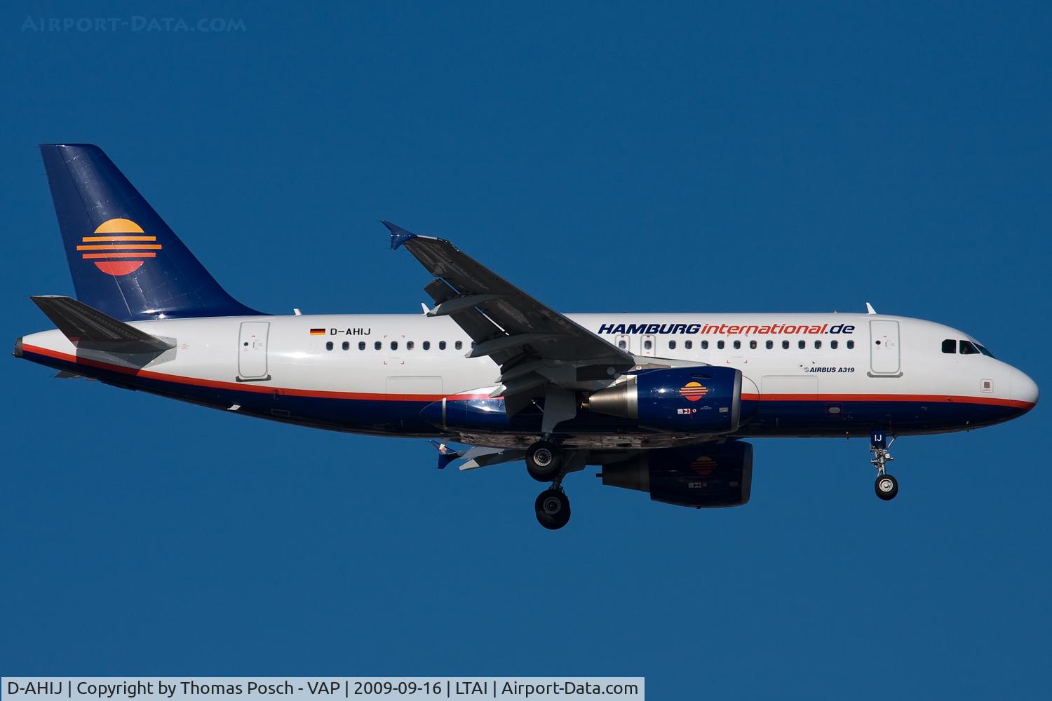 D-AHIJ, 2008 Airbus A319-111 C/N 3533, Hamburg International
