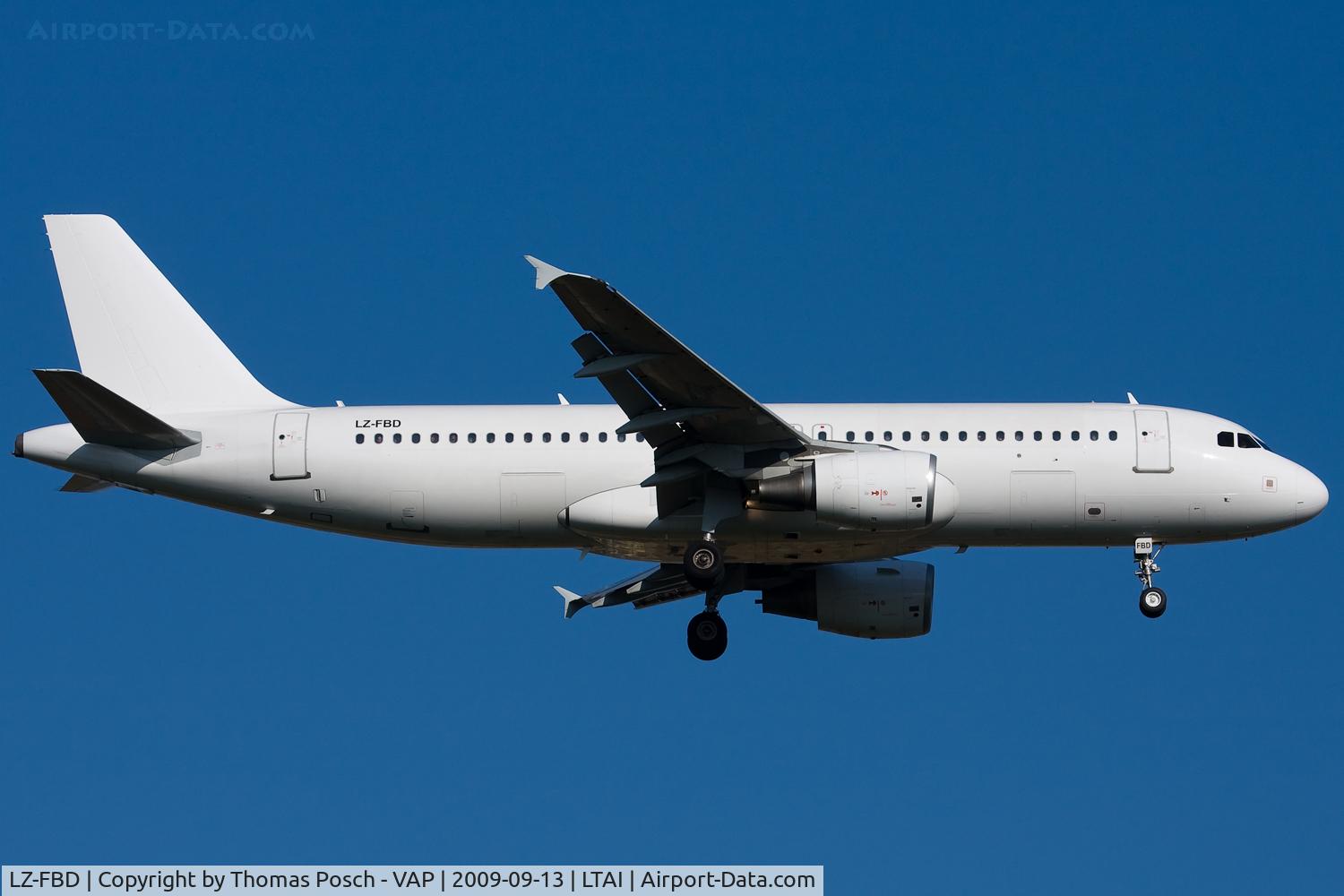 LZ-FBD, 2005 Airbus A320-214 C/N 2596, Hemus Air