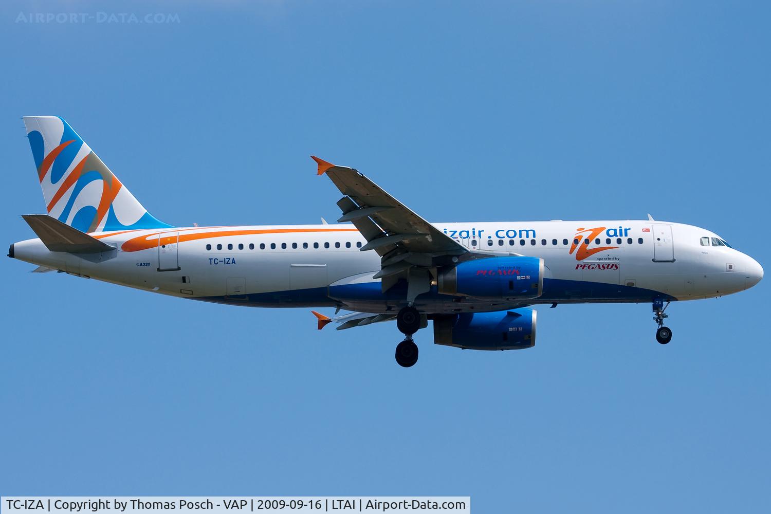 TC-IZA, 2003 Airbus A320-233 C/N 2118, Izair